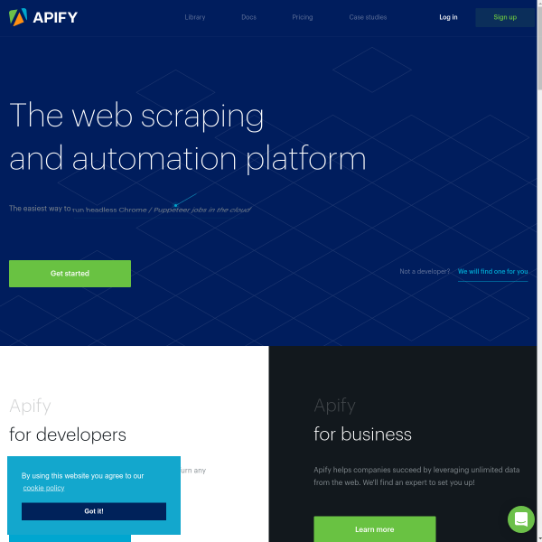 Apify - The Growth Gallery for Startups